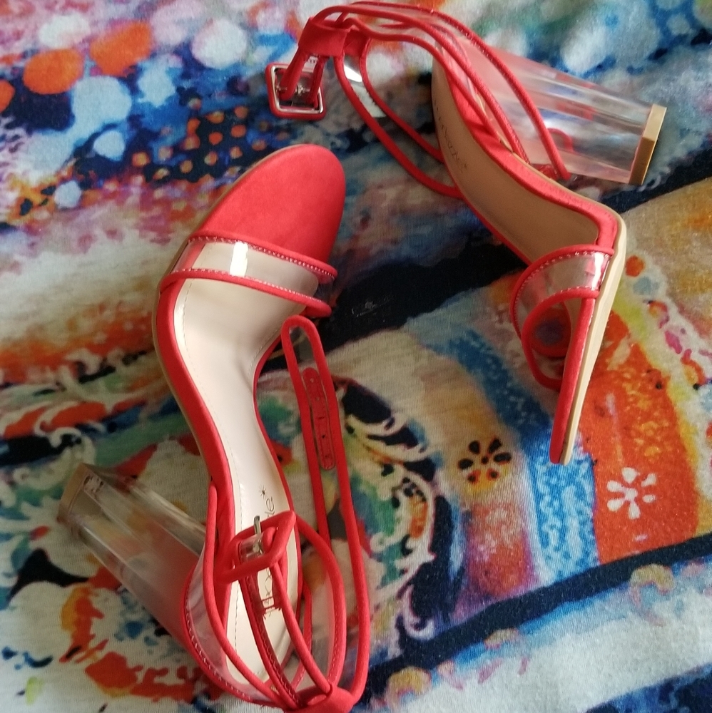 Red Dress Sandal Sz 7